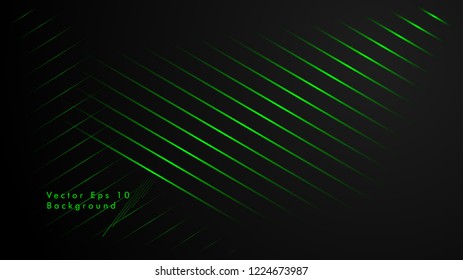 Abstract vector background. Geometric Lines - Creative and Inspiration Design . Green color