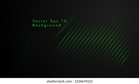 Abstract vector background. Geometric Lines - Creative and Inspiration Design . Green color