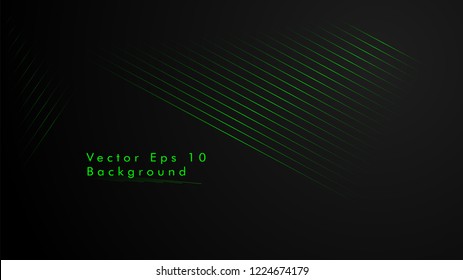 Abstract vector background. Geometric Lines - Creative and Inspiration Design . Green color