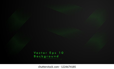 Abstract vector background. Geometric Lines - Creative and Inspiration Design . Green color