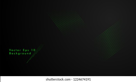 Abstract vector background. Geometric Lines - Creative and Inspiration Design . Green color