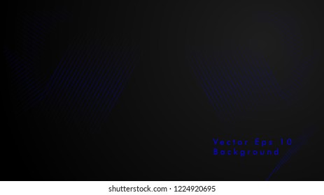 Abstract vector background. Geometric Lines - Creative and Inspiration Design .Blue color