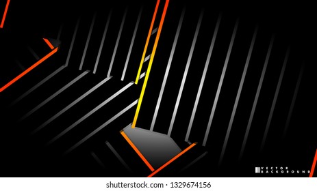 Abstract vector background. Geometric Lines - Creative and Inspiration Design