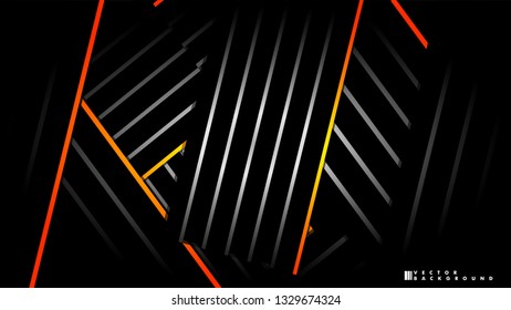 Abstract vector background. Geometric Lines - Creative and Inspiration Design