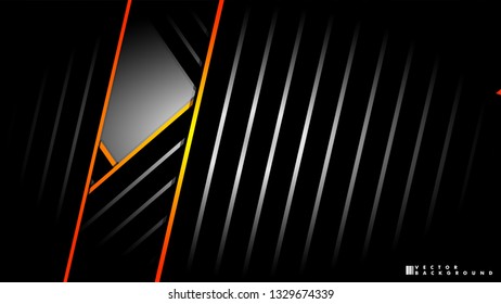 Abstract vector background. Geometric Lines - Creative and Inspiration Design