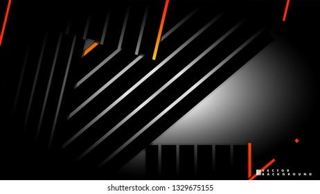 Abstract vector background. Geometric Lines - Creative and Inspiration Design