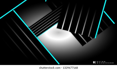 Abstract vector background. Geometric Lines - Creative and Inspiration Design