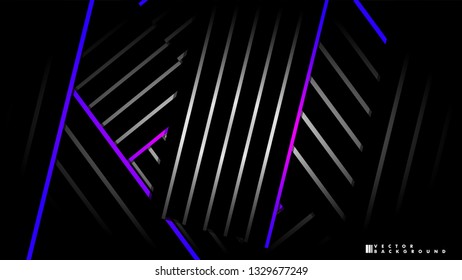 Abstract vector background. Geometric Lines - Creative and Inspiration Design