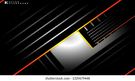 Abstract vector background. Geometric Lines - Creative and Inspiration Design