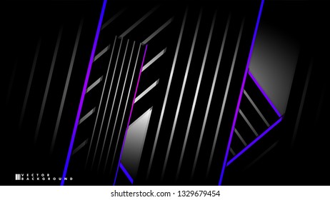 Abstract vector background. Geometric Lines - Creative and Inspiration Design