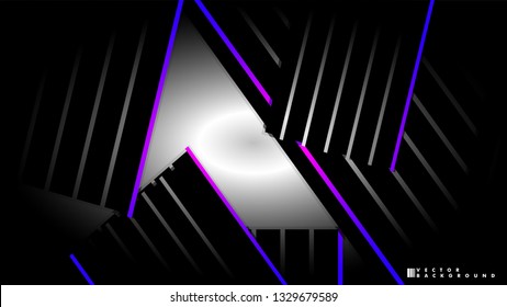 Abstract vector background. Geometric Lines - Creative and Inspiration Design