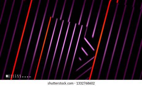 Abstract vector background. Geometric Lines - Creative and Inspiration Design