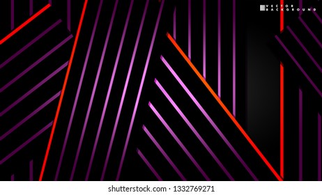 Abstract vector background. Geometric Lines - Creative and Inspiration Design