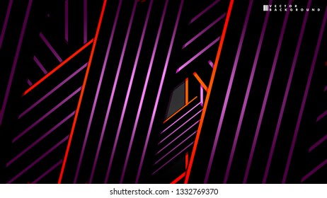 Abstract vector background. Geometric Lines - Creative and Inspiration Design