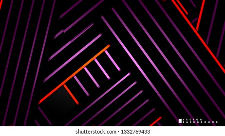 Abstract vector background. Geometric Lines - Creative and Inspiration Design
