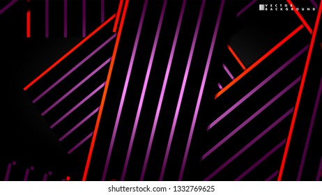 Abstract vector background. Geometric Lines - Creative and Inspiration Design