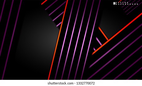 Abstract vector background. Geometric Lines - Creative and Inspiration Design