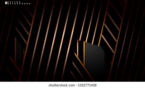 Abstract vector background. Geometric Lines - Creative and Inspiration Design