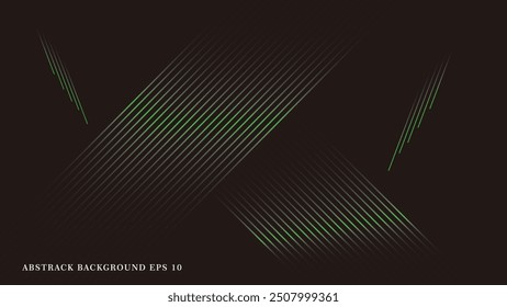 Abstract vector background. Geometric Lines - Creative and Inspiration Design . green Color