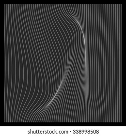 Abstract vector background. Geometric Lines - Creative and Inspiration Design 