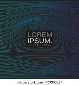 Abstract vector background. Geometric Lines - Vector template for poster,banner,cover etc.