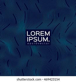 Abstract vector background. Geometric Lines - Vector template for poster,banner,cover etc.