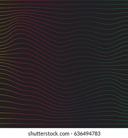 Abstract Vector Background. Geometric Lines - Creative and Inspiration Design