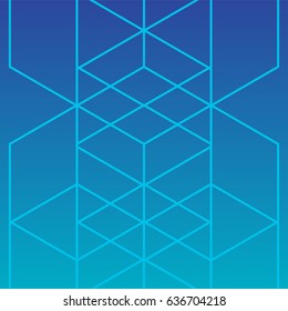 Abstract Vector Background. Geometric Lines - Creative and Inspiration Design