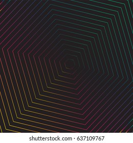 Abstract Vector Background. Geometric Lines - Creative and Inspiration Design