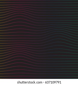 Abstract Vector Background. Geometric Lines - Creative and Inspiration Design