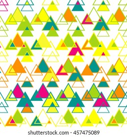 Abstract vector background with geometric pattern