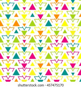 Abstract vector background with geometric pattern