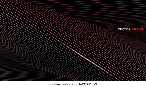 Abstract vector background of geometric and radiant lines. New texture for your design.