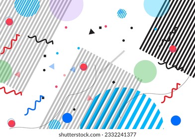 Abstract vector background with geometric shapes element. Can be use for book covers, landing pages, flyers, magazines cover page, brandings, banners design, presentations backgrounds	