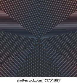 Abstract Vector Background. Geometric Star Lines - Creative and Inspiration Design