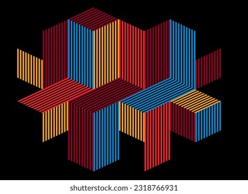 Abstract vector background, geometric wallpaper dynamic art, artistic pattern composition, creative abstraction.