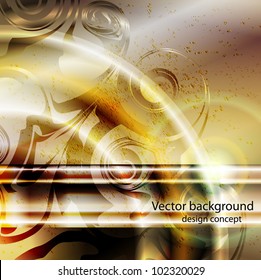 abstract vector background with a geometrical ornament