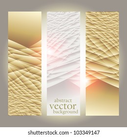 abstract vector background with a geometrical ornament