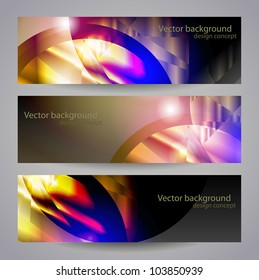 abstract vector background with a geometrical ornament