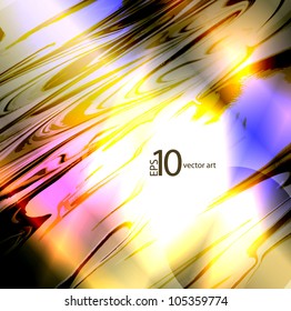 abstract vector background with a geometrical ornament