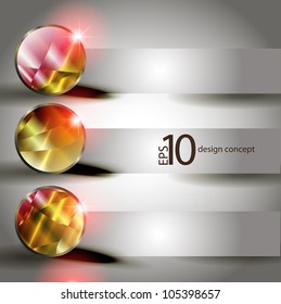 abstract vector background with a geometrical ornament. banner
