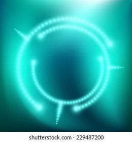 abstract vector background with glow