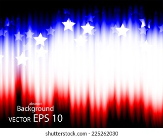 Abstract vector background. Glow, strips and sparks.
