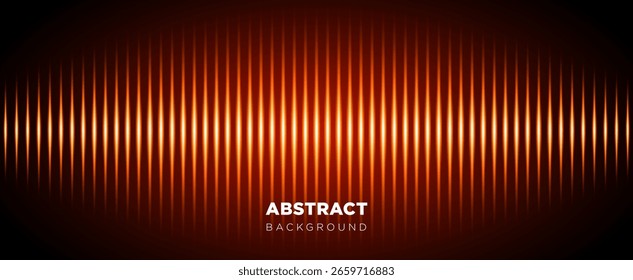 Vetor de fundo abstrato com listras verticais brilhantes em tons de laranja escuro marrom. Design moderno, perfeito para sites, capas digitais e apresentações.