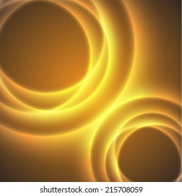 Abstract vector background, gold lights elements. yellow.
