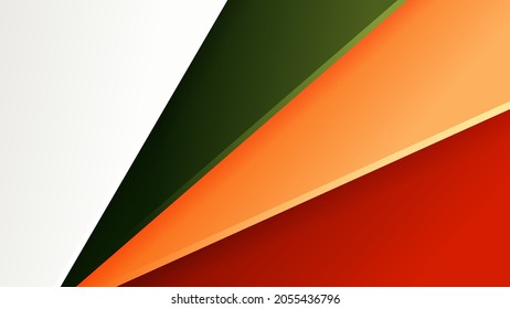 Abstract vector background with gradient color and overlap layer. Vector background for wallpaper. Eps 10