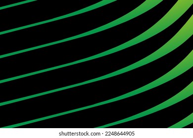 Abstract vector background in gradient colors with lines of irregular shape
