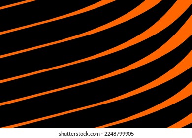 Abstract vector background in gradient colors with lines of irregular shape