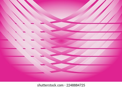 Abstract vector background in gradient colors with lines of irregular shape