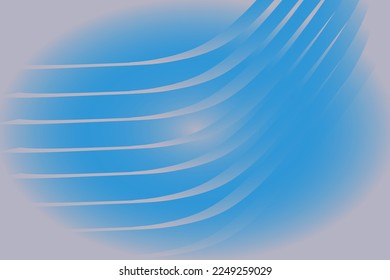 Abstract vector background in gradient colors with lines of irregular shape